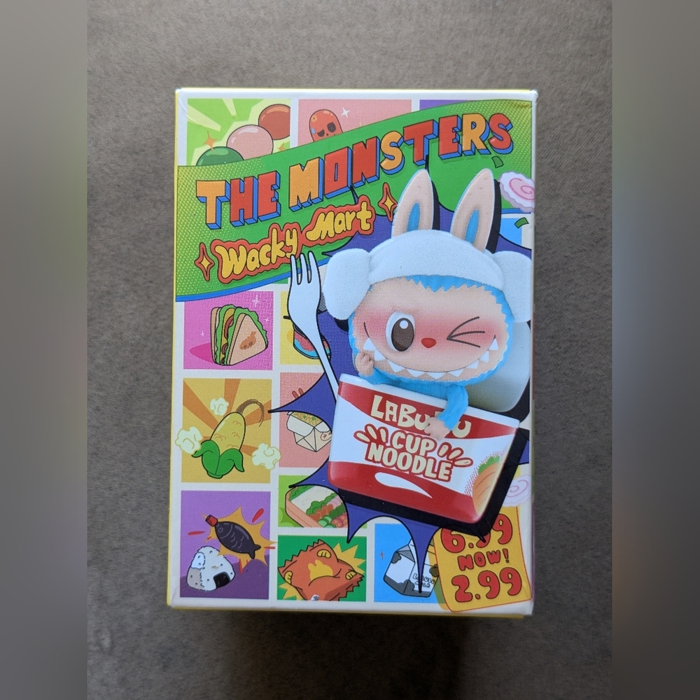The Monsters Wacky Mart Series Figures Labubu Blind Box